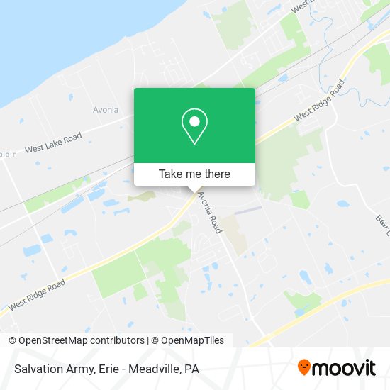 Salvation Army map