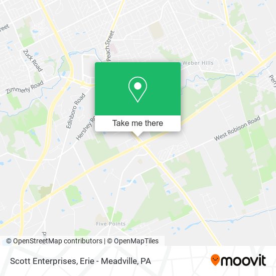 Mapa de Scott Enterprises