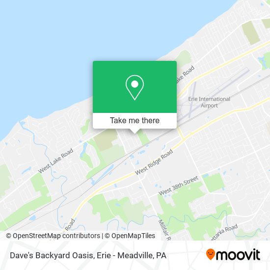 Mapa de Dave's Backyard Oasis