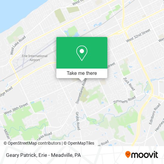Geary Patrick map