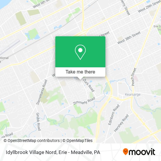 Mapa de Idyllbrook Village Nord