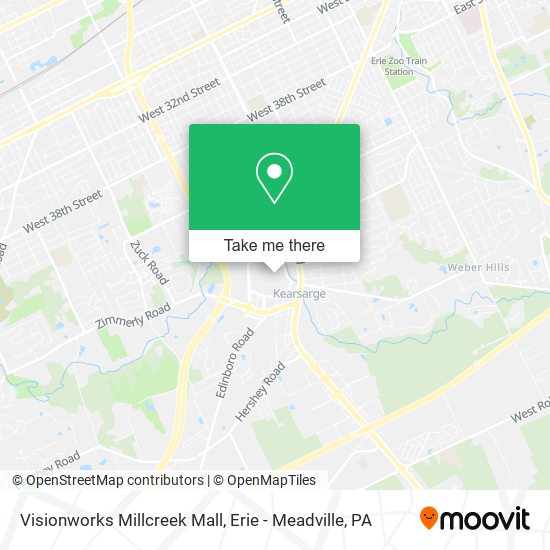 Mapa de Visionworks Millcreek Mall