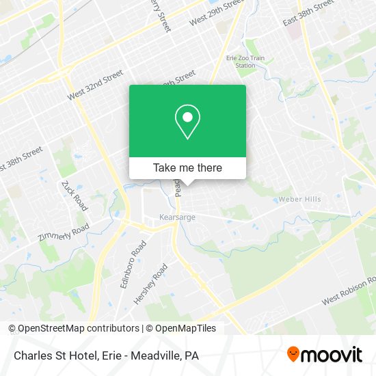 Charles St Hotel map