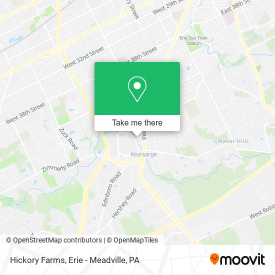 Hickory Farms map