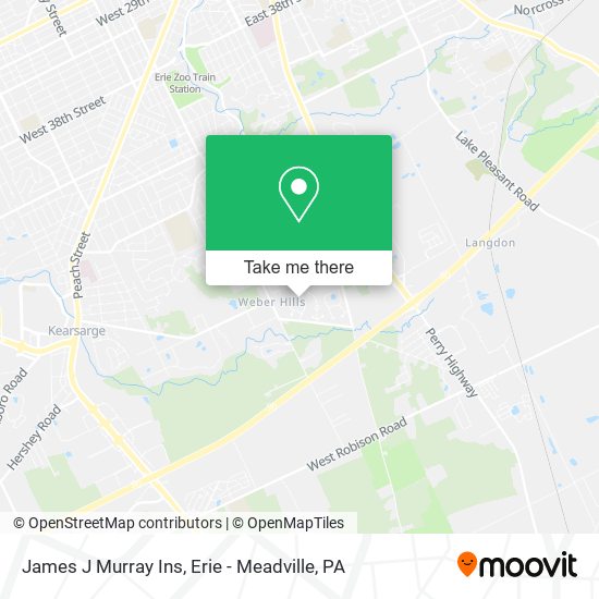 James J Murray Ins map