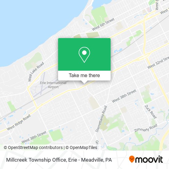 Millcreek Township Office map
