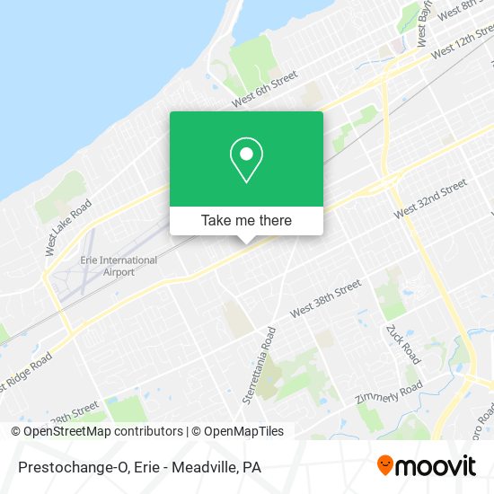 Prestochange-O map