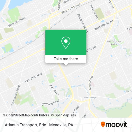 Atlantis Transport map