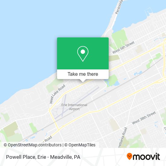 Powell Place map