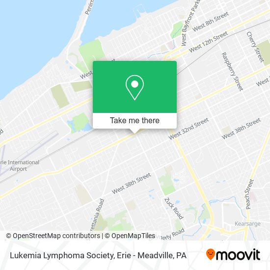 Lukemia Lymphoma Society map