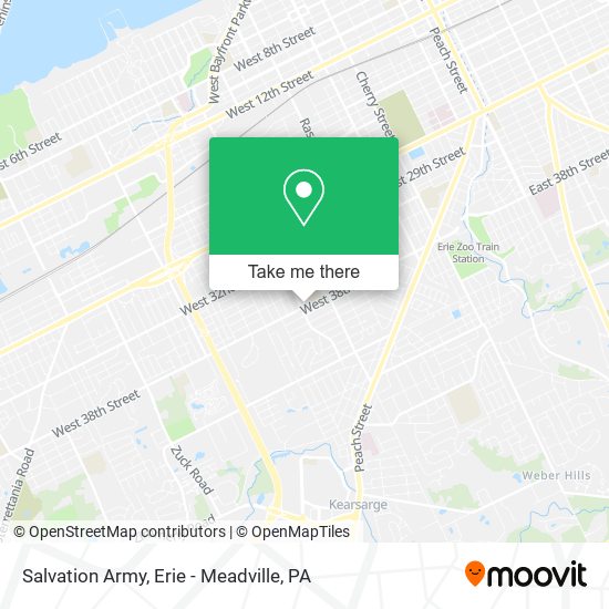 Salvation Army map