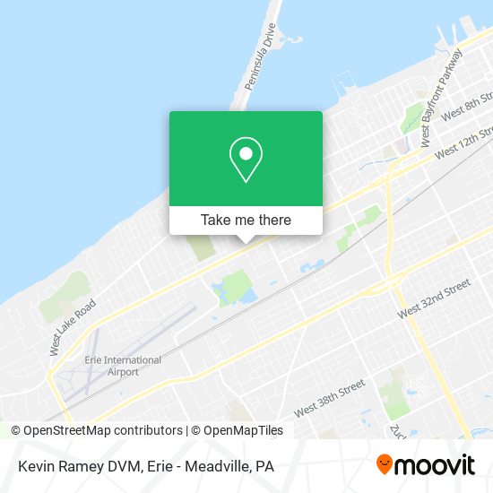 Mapa de Kevin Ramey DVM