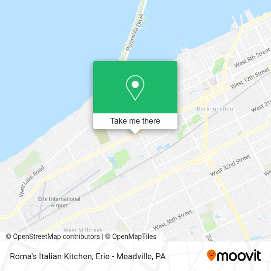Roma's Italian Kitchen map