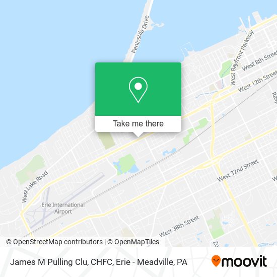James M Pulling Clu, CHFC map