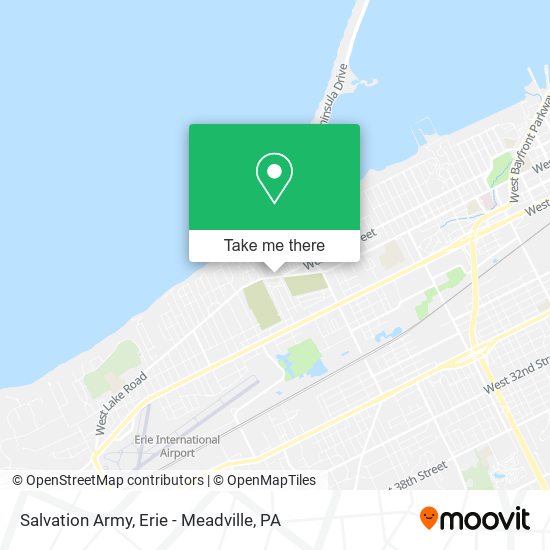 Salvation Army map