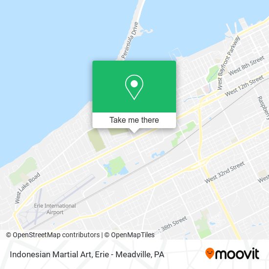 Indonesian Martial Art map