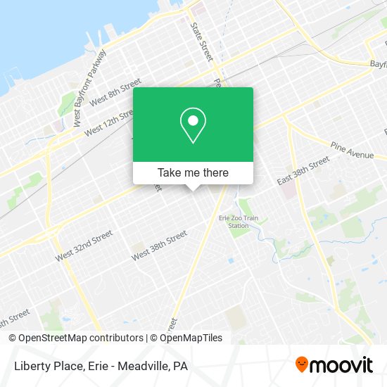 Mapa de Liberty Place