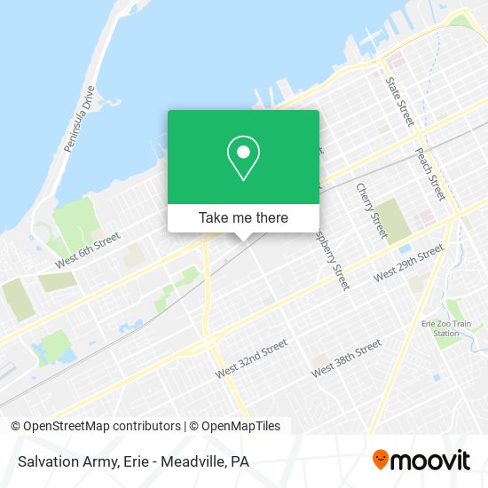 Salvation Army map