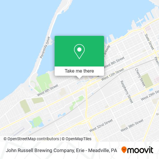 John Russell Brewing Company map