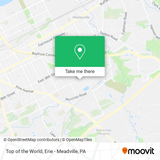 Top of the World map
