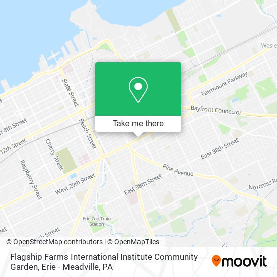 Mapa de Flagship Farms International Institute Community Garden