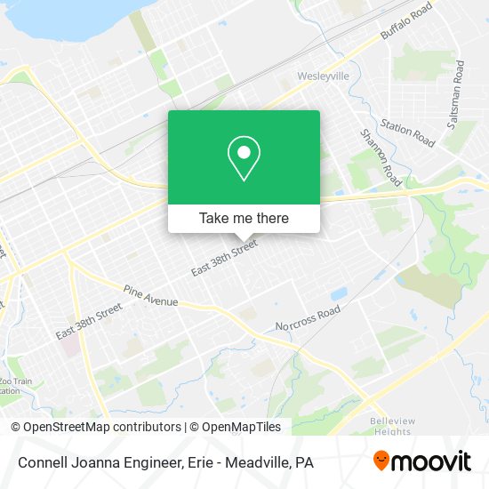 Mapa de Connell Joanna Engineer