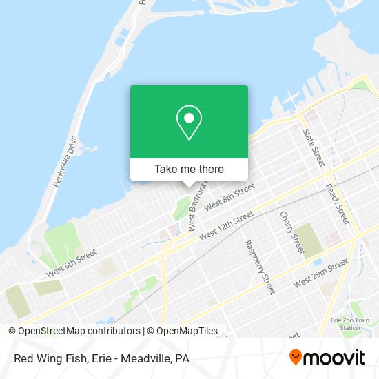 Red Wing Fish map