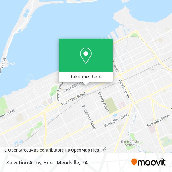 Salvation Army map