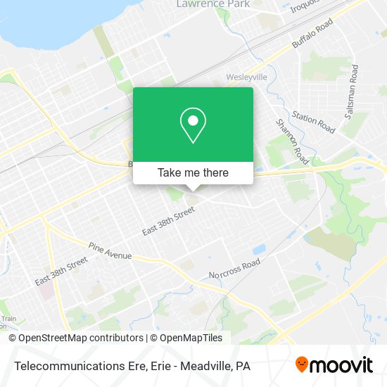 Mapa de Telecommunications Ere