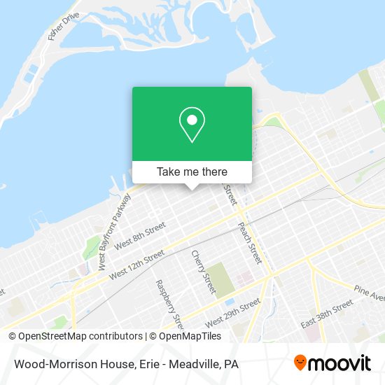 Wood-Morrison House map