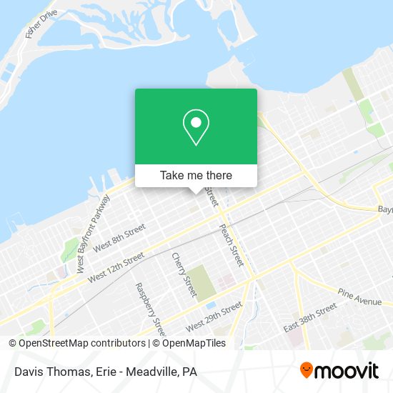 Davis Thomas map