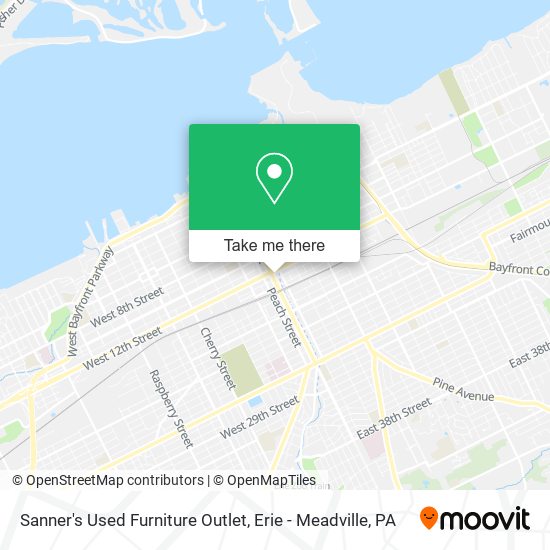 Mapa de Sanner's Used Furniture Outlet