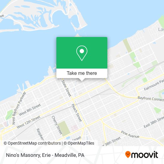 Nino's Masonry map