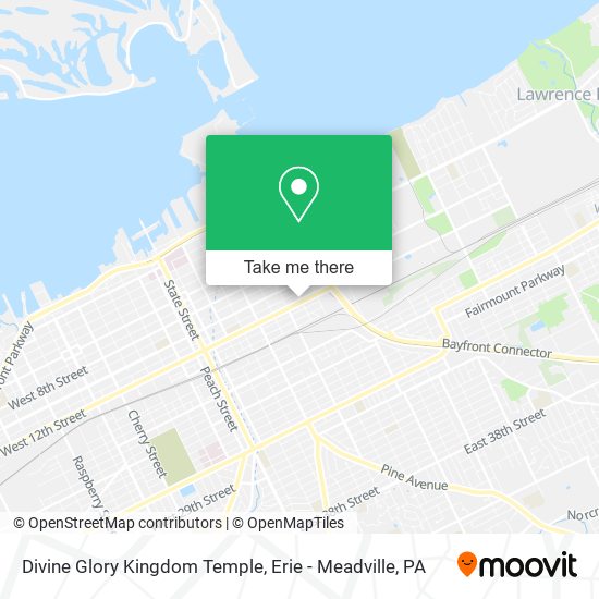 Divine Glory Kingdom Temple map