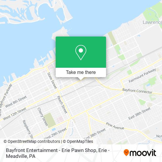 Bayfront Entertainment - Erie Pawn Shop map