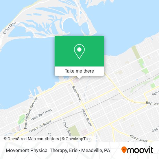 Movement Physical Therapy map