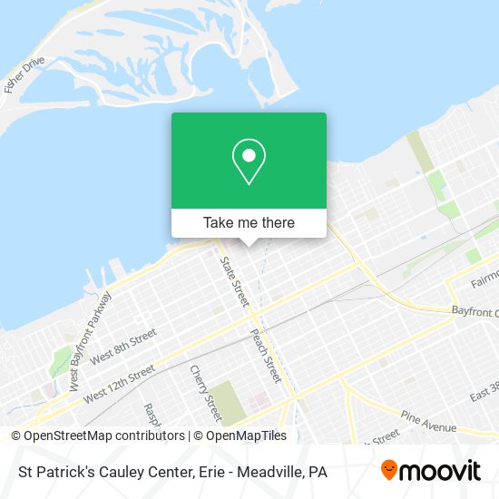 St Patrick's Cauley Center map