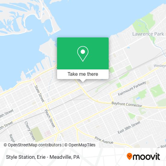 Style Station map