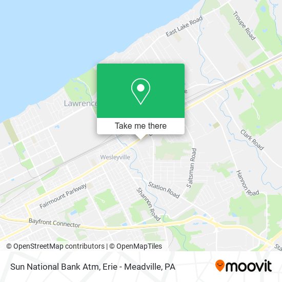 Sun National Bank Atm map