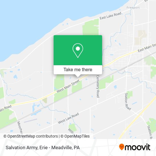 Salvation Army map