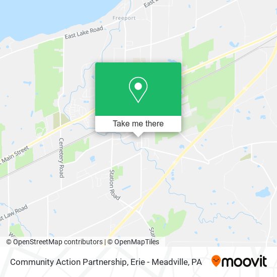 Community Action Partnership map