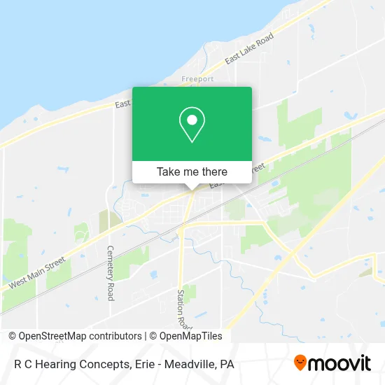 R C Hearing Concepts map