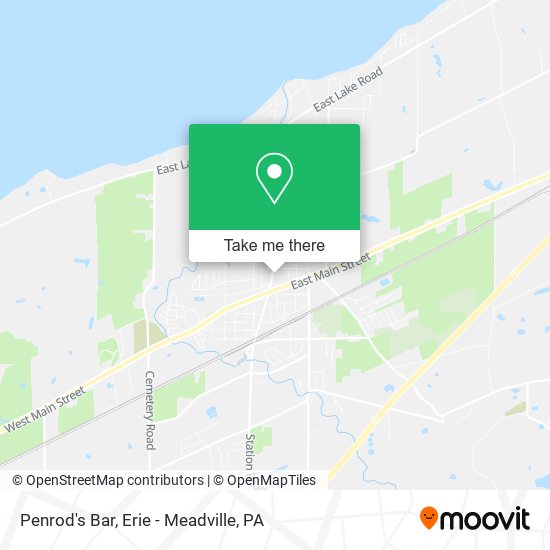 Penrod's Bar map