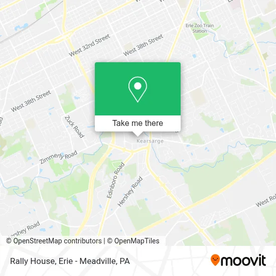 Rally House map