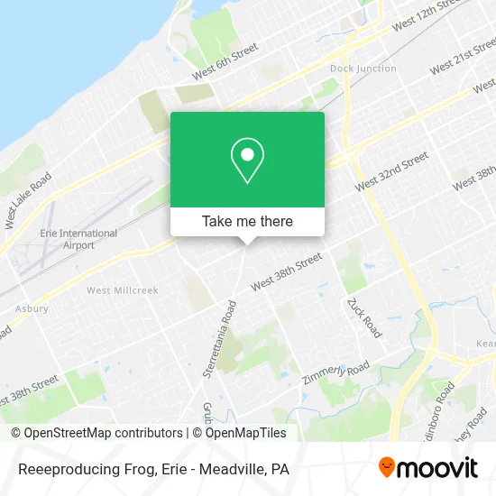 Reeeproducing Frog map