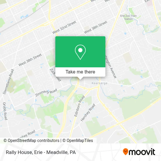 Rally House map