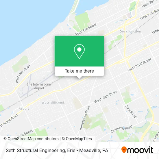 Seth Structural Engineering map