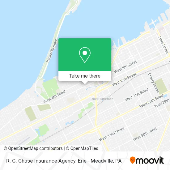 R. C. Chase Insurance Agency map