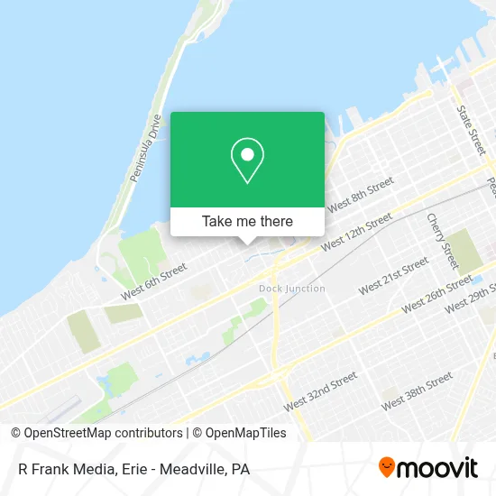 R Frank Media map