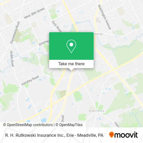 R. H. Rutkowski Insurance Inc. map